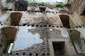 Interior walls of David's Tower at Spynie Palace. Elgin, Scotland.
