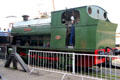 Henbury steam locomotive belonging to Bristol Harbour Railway. Bristol, England.