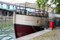 Corrine Marin boat moored at Floating Harbour. Bristol, England.