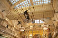 Bristol Aeroplane Company's Box Kite hanging in vaulted entrance lobby of Bristol Museum & Art Gallery. Bristol, England.