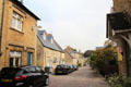 Residential streetscape along Distons Lane. Chipping Norton, England.