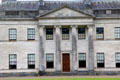 Central portico of Castle Coole. Enniskillen, Northern Ireland.