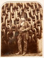 Isambard Kingdom Brunel photograph by Robert Howlett at National Portrait Gallery. London, United Kingdom