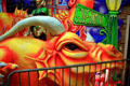 Dragon face at Mobile Carnival Museum. Mobile, AL.