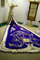 Royal robe & gown at Mobile Carnival Museum. Mobile, AL.