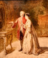 Scene from Fieldings's Tom Jones painting by William Powell Frith of Britain at Mobile Museum of Art. Mobile, AL.