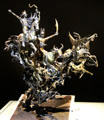 Four Horsemen of the Apocalypse bronze & stone statue by Jaime F. Pimentel of Spain at Mobile Museum of Art. Mobile, AL.
