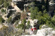 Walnut Canyon National Monument. AZ.
