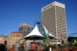 Patriot Square, Wells Fargo Building, City Hall & County Court House. Phoenix, AZ.