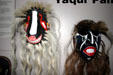 Native masks in Arizona State Museum. Tucson, AZ.