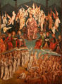 Last Judgment painting by Fernando Gallego, Francisco Gallego & workshop at University of Arizona Museum of Art. Tucson, AZ