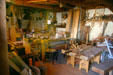 Carpenter's shop at Sutter's Fort. Sacramento, CA.