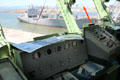 Flight control system aboard USS Hornet CV-12. Alameda, CA.