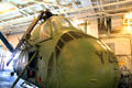 UH-34D Seahorse recovery helicopter used for early Mercury space flights by Sikorsky Aircraft at USS Hornet. Alameda, CA.