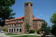 Eaton Humanities building of University of Colorado. Boulder, CO.