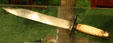 Bowie knife owned by William Cody at Buffalo Bill Museum. Lookout Mountain, CO.