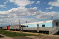 Pueblo Railway Museum rail cars. Pueblo, CO.