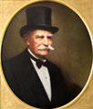 Portrait of John Wallace Riddle by C.J. Fox at Hill-Stead Museum. Farmington, CT.