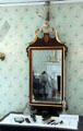 Early American mirror at Hill-Stead Museum. Farmington, CT.