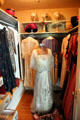 Closet of Theodate Pope Riddle's hats & fashions at Hill-Stead Museum. Farmington, CT.