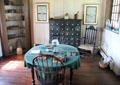 Doctor's office at Dr. Hezekiah Chaffee House. Windsor, CT.