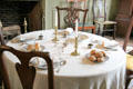 Dining room at Silas Deane House. Wethersfield, CT.