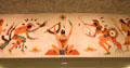 Worship detail of Ceremonial Dance mural by Stephen Mopope at Interior Department. Washington, DC.