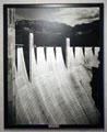 Hoover Dam photo mural by Ansel Adams at Interior Department. Washington, DC.