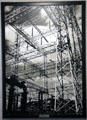 Hoover Dam electrical tower photo mural by Ansel Adams at Interior Department. Washington, DC.
