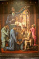 Blacks in Religion painting by Millard Sheets at Interior Department. Washington, DC.