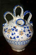 Majolica pottery pitcher in The Oldest House. St Augustine, FL