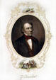 Illustration of Zachary Taylor & the Battle of Okeechobee on Dec. 25, 1837 where 800 Americans fought 400 Seminoles at Historical Museum of Southern Florida. Miami, FL.