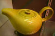 Art Deco tea pot by Russel Wright at Historical Museum of Southern Florida. Miami, FL.