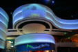Curved interior design of Georgia Aquarium. Atlanta, GA.