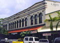 Kamehameha Street in downtown Hilo. Big Island of Hawaii, HI