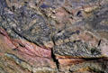 Lava colors in Volcanoes National Park. Big Island of Hawaii, HI.