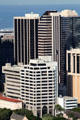 Pauahi Tower, 1100 Alakea Plaza over Leiopapa A Kamehameha State Office Tower. Honolulu, HI.