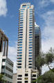 Side view of The Pinnacle Honolulu. Honolulu, HI.