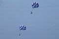 Parasailing off Waikiki Beach. Waikiki, HI.