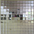 Reflected textures at The Contemporary Museum in Mirror XV by James Seawright. Honolulu, HI.