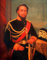 King Kamehameha IV portrait by William Cogswell at Bishop Museum. Honolulu, HI.