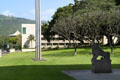 Lincoln Hall part of East West Center at University of Hawai'i. Honolulu, HI.