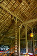 Wood frame structure of Amana-style barn now tractor museum. West Amana, IA.
