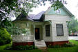 C.E. Smith House preserved in Hoover National Historic Site. West Branch, IA.