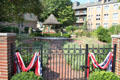 Lockerbie Square historic neighborhood parkette. Indianapolis, IN.