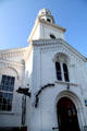 Former First Universalist Church now art Gallery X. New Bedford, MA.