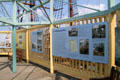 Displays beside Mayflower II. Plymouth, MA.