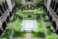 Ancient mosaic & art on courtyard of Gardner Museum. Boston, MA.