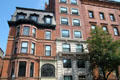 Harleston Parker House & Sliver Building in Beacon Hill. Boston, MA.