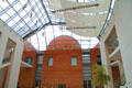 Architectural detail of Peabody Essex Museum. Salem, MA.